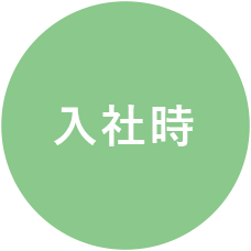 入社時